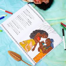 Add a luxury gift box for a thoughtful finishing touch. Personalized Moana Coloring Book In The Book Us