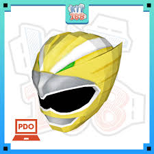 Mô hình giấy Gaoyellow Helmet (Đội lên được) - Kit168 Shop mô hình giấy