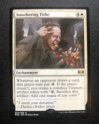 Create new card sign up. Smothering Tithe Mtg Ravnica Proxy King