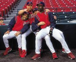 Vina Mcgwire Edmonds And Dunston St Louis Baseball Jim Edmonds St Louis Cardinals