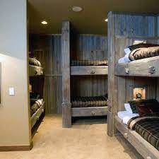 Use hospital corners to keep your sheets smooth. Top 70 Am Besten Etagenbett Ideen Platzsparend Schlafzimmer Designs Deutsch Style Cabin Bedroom Bunk House Cabin Decor