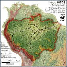 Global Hydro Data It S Here Here Here Arcgis Blog Amazon Rainforest Map Rainforest Map Amazon River