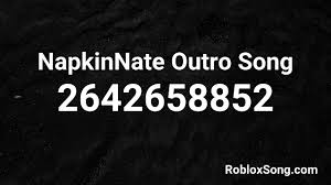 Meme roblox id codes are the set of codes that can be used to play the meme sounds. Napkinnate Outro Song Roblox Id Roblox Music Code Youtube