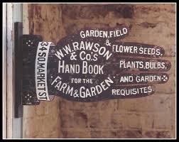 Vintage Inspired Garden Sign Content In A Cottage Shop Signs Trade Sign Antique Signs