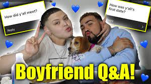 AdamRayOkay Boyfriend Tag 😳💙 - YouTube