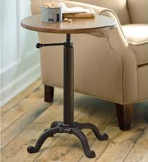Adjustable Height Side Table Accent Tables Adjustable Side Table Adjustable Height Side Table Round Side Table