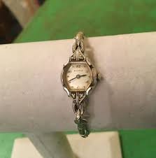Vintage Antique 1950s Bulova Womens Watch 14k White Gold With Diamonds By Handmadebychloed On Ets Vintage Watches Women Bulova Watches Women Antique Watches