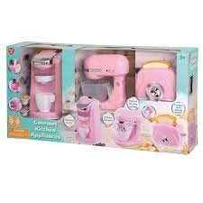 Gourmet Kitchen Appliances Pink Walmart Com In 2020 Gourmet Kitchen Appliances Little Girl Toys Kids Play Kitchen
