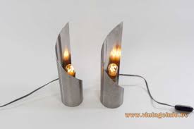 Carmen table lamp, stainless steel, white ceramic, white linen by lumisource (1) $125. Stainless Steel Table Lamps Vintageinfo All About Vintage Lighting