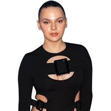 Dafne Keen (Black Dress) Half Body Buddy Cutout | eBay