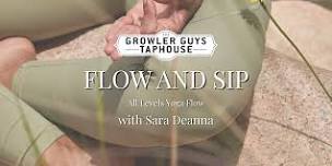 June Flow and Sip Yoga at Growler Guys