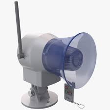 Wireless Siren With Remote Control 3d Model Ad Siren Wireless Remote Model Remote Control Remote 3d Model