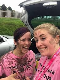 Ryedale runners take part in the Race for Life Pretty Muddy event in York
