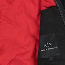 Winter and padded jackets go together like a|x and casual style: Branded Puffer Jacket Armani Exchange