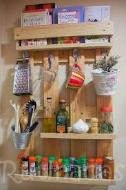 Diy Estante Para Especias Hecho Con Palets X4duros Palets Decoracion Palets De Madera Muebles Con Palets
