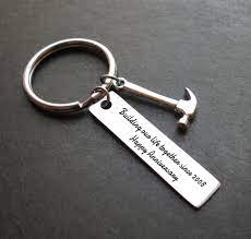 The modern way is with a gift of a diamond. Building Our Life Together Anniversary Gifts 10 Year Anniversary Key Chain Gift For Him Or Her Happy 10th Wedding Anniversary Amazon Ca Handmade