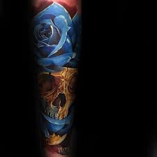 90 Realistic Rose Tattoo Designs For Men Floral Ink Ideas Tattoo Designs Men Blue Rose Tattoos Realistic Rose Tattoo