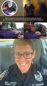 Way to go, Officer Burke! Your quick thinking and compassion certainly made  a difference in helping this mother and ensuring her well-being and the  health of her baby.