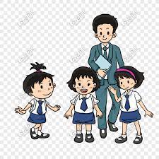 Top suggestions for gambar kartun murid sekolah. Ilustrasi Kartun 3 Murid Sekolah Rendah Dan Guru Lelaki Memakai Gambar Unduh Gratis Imej 611153261 Format Psd My Lovepik Com