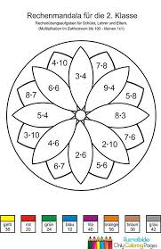 Diese sind in unterschiedliche kategorien unterteilt, sodass ihr die malvorlagen schnell findet. Plusaufgaben Klasse 1 Zum Ausdrucken Rechenmandala Plus Aufgaben Fur Die 1 Klasse Mit Bildern