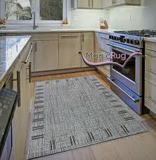 My couch is a navy and grey so want to incorporate grey into my kitchen cabinets with a white stone counter top. Grey Kitchen Rug Grey Cream Small Large Flat Weave Carpet Hard Wearing Area Mat Ebay