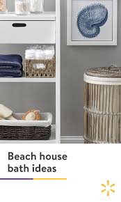 Beach bathroom decor, 12″x6″ pvc plastic wall decoration hanging sign, water and humidity proof, bathroom rules, seashell bathroom decor, beach bathroom decor and accessories, starfish … 4.2 out of 5 stars 147 Create A Coastal Vibe In Your Bathroom With Decorating Ideas From Walmart Com Nautical Accents Fres Paint Colors For Living Room Home Decor Coastal Bathrooms