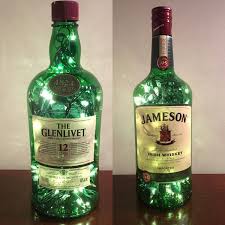 Jameson Irish Whiskey Bottle Lamp Etsy In 2020 Bottle Lamp Liquor Bottle Lamp Wine Bottle Lamp