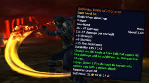 Sulfuras, Hand of Ragnaros: A Guide to Obtaining the Legendary Hammer in  Classic WoW - YouTube