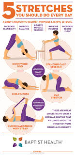 Everyday Stretches Infographic Best Stretching Exercises Everyday Stretches Stretching Exercises For Flexibility