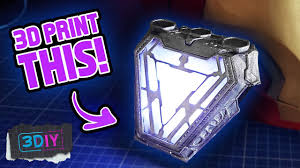 Touch device users, explore by touch or with swipe gestures. How To 3d Print Iron Man S Arc Reactor Mk 50 Avengers Endgame Prop Diy Youtube