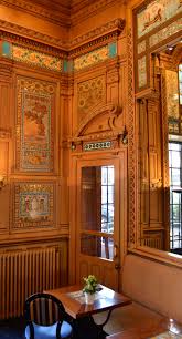 Art Nouveau Brasserie Restaurant La Cigale Nantes 1895 Architecte Ceramiste Emile Libaudi Interieur Art Nouveau Appartement Design Design Art Nouveau