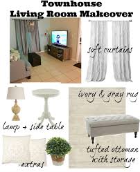 This strategy is easy and affordable. Farmhouse Rehab Townhouse Living Room Sarah Joy