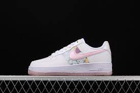 There are 3685 air force 1 pink for sale on etsy, and they cost $174.51 on average. Nike Air Force 1 Low White Light Arctic Pink Metallic Silver For Sale Hoop Jordan