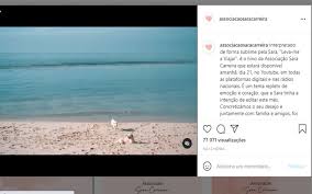 The theme is a beautiful song, sublimely interpreted by the young singer, who intended to edit the theme this month. Sara Carreira Hino Da Associacao Sara Carreira E Uma Cancao Da Cantora E De Ivo Lucas Nova Gente