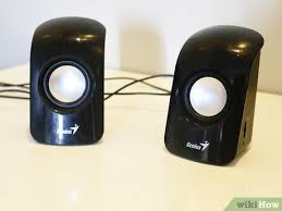 For convenience, many pcs duplicate the speaker and microphone jacks on the front of the console. How To Connect Speakers To Your Laptop With Pictures Wikihow