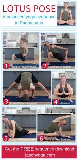 Padmasana Yoga Pose Sequence Lotus Pose Sequence Jason Crandell Yoga Lotus Pose Yoga Sequences Yoga Balance Poses