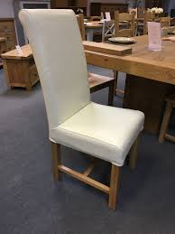 Cream Leather Dining Chair Cream Leather Dining Chairs Leather Dining Chairs Pine Furniture