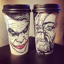 These design are created with premium grade vinyl and are made to withstand everyday wear and tear. 150 Cups Designs Ideas Cup Design Cup Art Coffee Cup Art