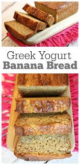 A Delicious Banana Bread Recipe Made With Greek Yogurt A Healthy Addition Of Added Greek Yogurt Banana Bread Yogurt Banana Bread Delicious Banana Bread Recipe