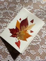 See more ideas about fall cards, cards, thanksgiving cards. Fall Leaves Card Preserved Autumn Leaves Ferns And Grasses Blank Stationary Pressed Flower All Occasion Card Thanksgiving Card Pressed Flower Art Pressed Flower Art Picture Frames Dry Leaf Art