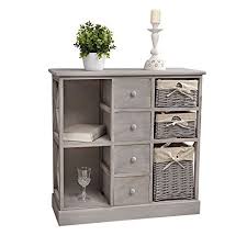 Sideboard Im Shabby Chic Mit Korben Regalfacher Und Schu Https Www Amazon De Dp B00noz8pnw Ref Cm Sw R Pi Dp X Schrank Regale Regal Mit Korben Regal Holz