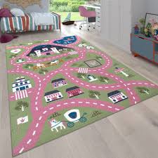 Entdecken sie jetzt die neuesten und schönsten kinderzimmerteppiche auf bedibuy. Teppich Kinderzimmer Strassen Muster Stadt Teppich De
