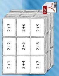 a set of printable addition flash cards for kids with problems made numbers flashcards multiplication subtraction physics gcse