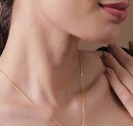 18KT Gold Plated Stainless Steel Tarnish-Free Waterproof Bow Pendant  Necklace