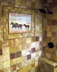 Enjoy free shipping on most stuff, even big stuff. Wild Horses Tile Mural By Artist Linda Paul Also Horse Tiles And Borders Kitchen Backsplashe Kitchen Backsplash Pictures Shower Tile Rustic Bathroom Vanities