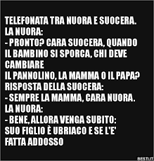 Telefonata Tra Nuora E Suocera La Nuora Pronto Cara Besti It Immagini Divertenti Foto Barzelle Citazioni Divertenti Immagini Divertenti Divertente