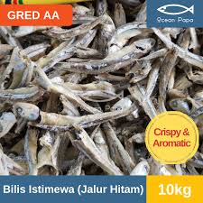 This is a must have side dish for nasi lemak (steamed rice with coconut milk). Ikan Bilis Istimewa Jalur Hitam Gred Aa 10kg Carton Sold Per Carton Horeca Suppliers Supplybunny
