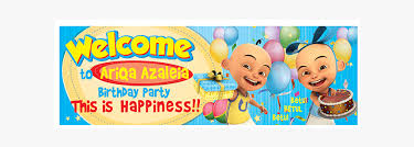 Pemilihan wallpaper yang tepat juga akan membuat hp kamu tampak enak dilihat. Banner Birthday Upin Ipin Hd Png Download Kindpng