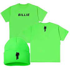 Threemao Billie Eilish Merch Blohsh Beanie Hat And T Shirt Knit Cap And Tee For Billie Fans Threemao Billie Eilish Merch Billie Eilish Billie