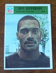 1966 PHILADELPHIA FOOTBALL #150 ROY JEFFERSON PITTSBURGH STEELERS RK EX  A-452